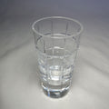 FABERGE METROPOLITAN CLEAR CRYSTAL SHOT GLASS