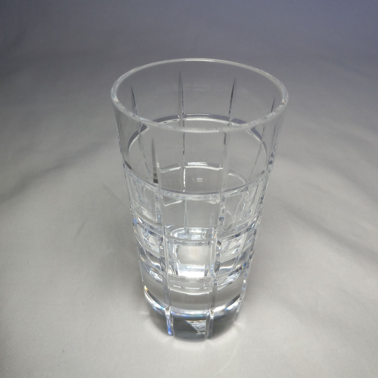 FABERGE METROPOLITAN CLEAR CRYSTAL SHOT GLASS