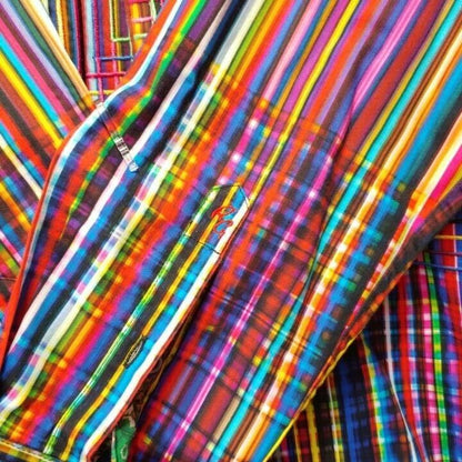Robert Graham - Colorful Long Sleeve - Men's Medium Button Down Classic Fit