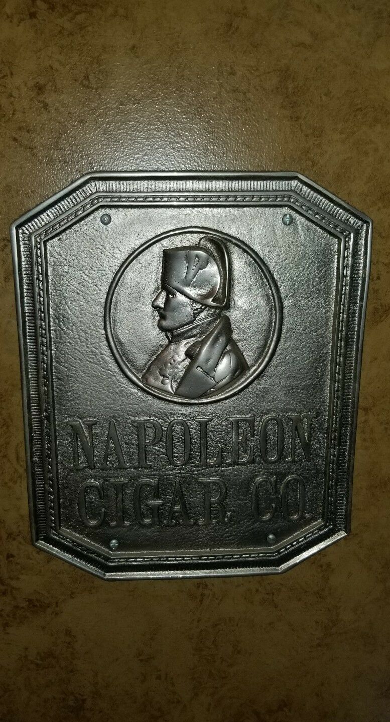 Napoleon Co. Nickel-Plated Bronze Sign