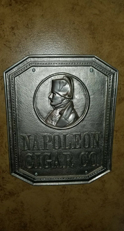 Napoleon Co. Nickel plated Bronze Sign