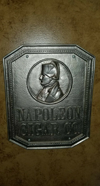 Napoleon Co. Nickel plated Bronze Sign