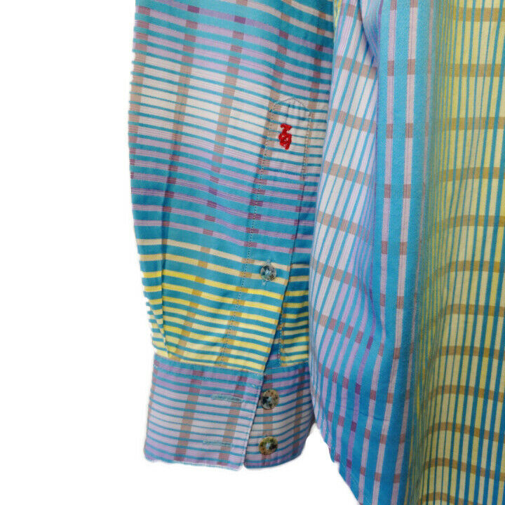 Robert Graham - Colorful Long Sleeve - Men's Medium Button Down Classic Fit