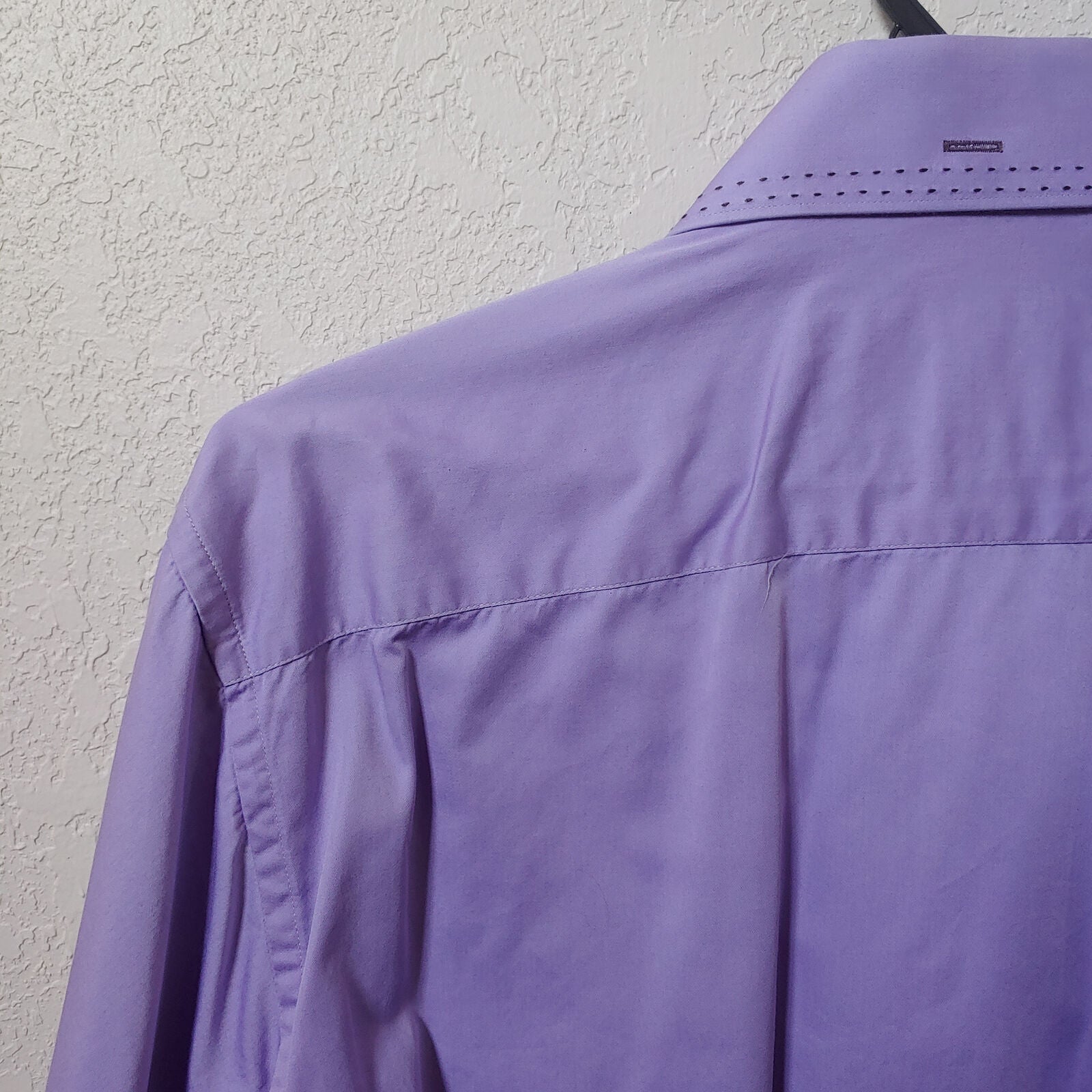 Bertigo | Men's Purple Long sleeve Button down Casual Shirt