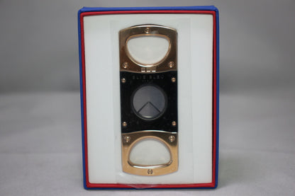 Elie Bleu Cigar Cutter Polished Rose Gold with Satin Black | EBC1002 New