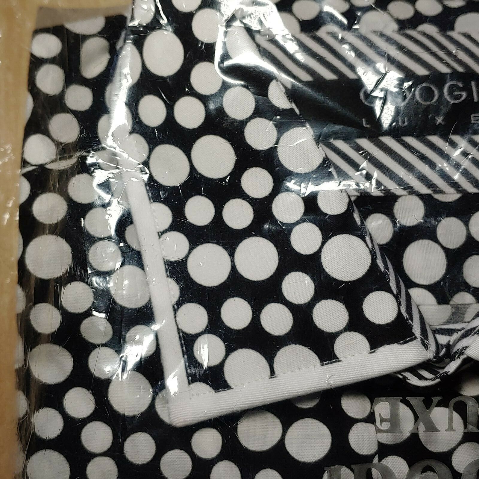 Coogi Luxe | Black & White | Men's Large | Style: CG42-4