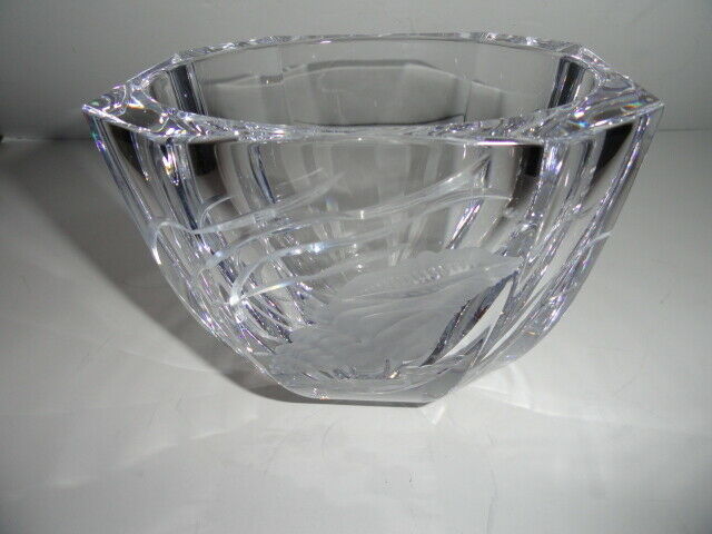 Faberge World of Water Crystal Bowl