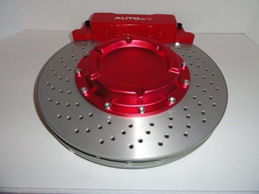 Auto Art Brake Disc Anodized Red Ashtray