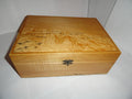 Custom Exotic Wood Humidor 50 count capacity 12" L x 8.75" W x 4.5" H
