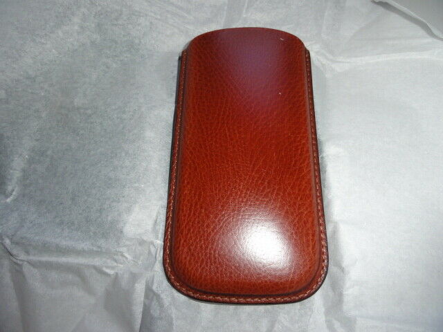Pheasant Leather Eye Glass Case Xtra Wide