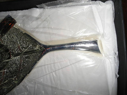 silver plated ashtray