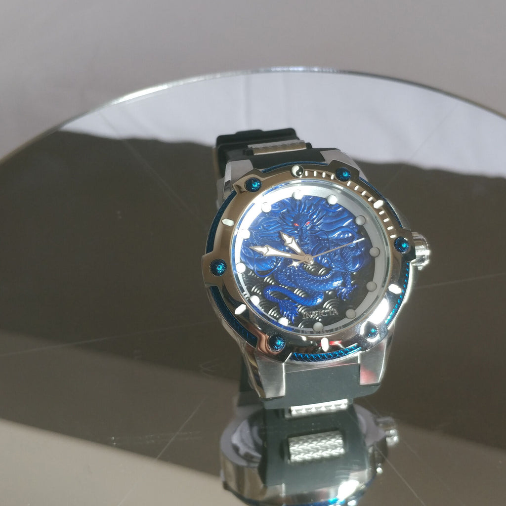 INVICTA | Speedway Stainless Steel Automatic Watch w/Black Strap | Model: 25778
