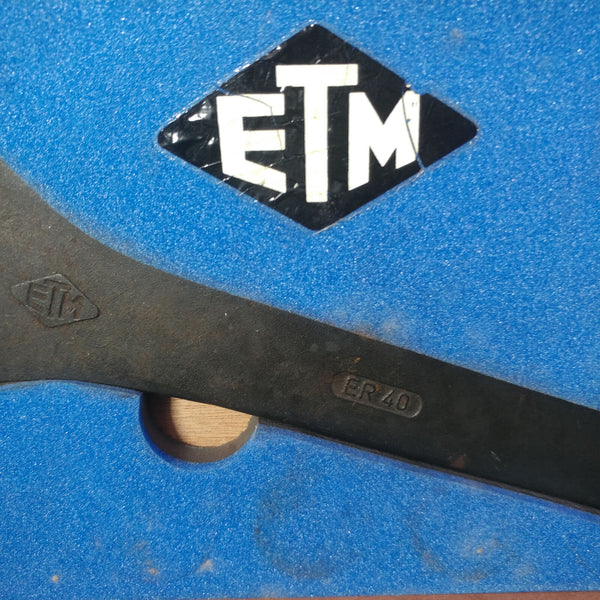 ER-40 1.1/4 ETM COLLET CHUCK SET 1/8-1