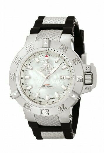 INVICTA SUBAQUA NOMA III MENS QUARTZ 50MM WHITE CASE STAINLESS STEEL DIAL