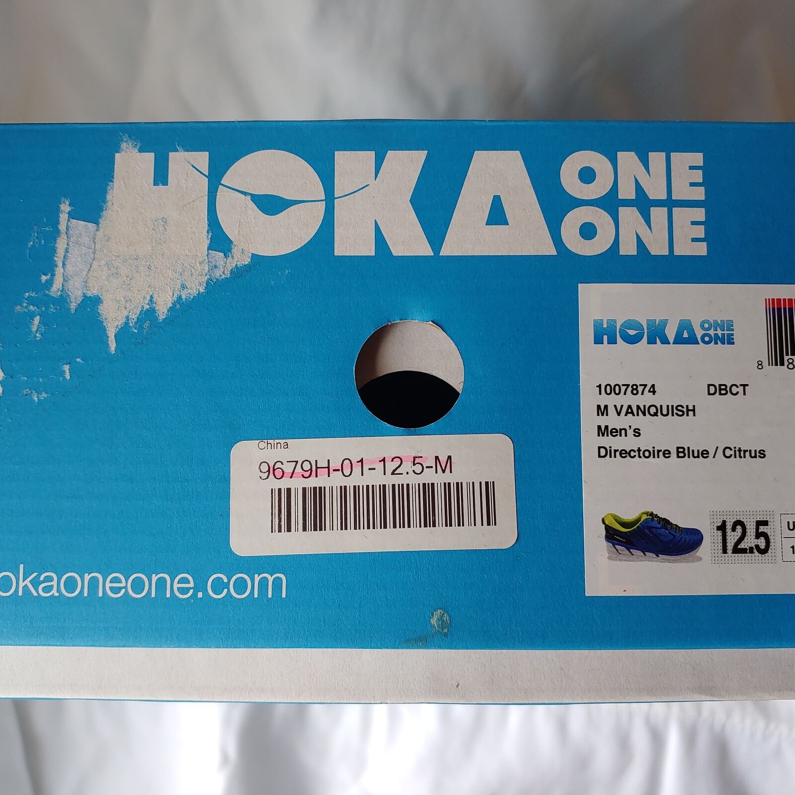 HOKA ONE ONE Mens Vanquish Running Sneaker Shoe