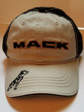 Mack Trucks Black & Tan Canvas  Baseball Cap