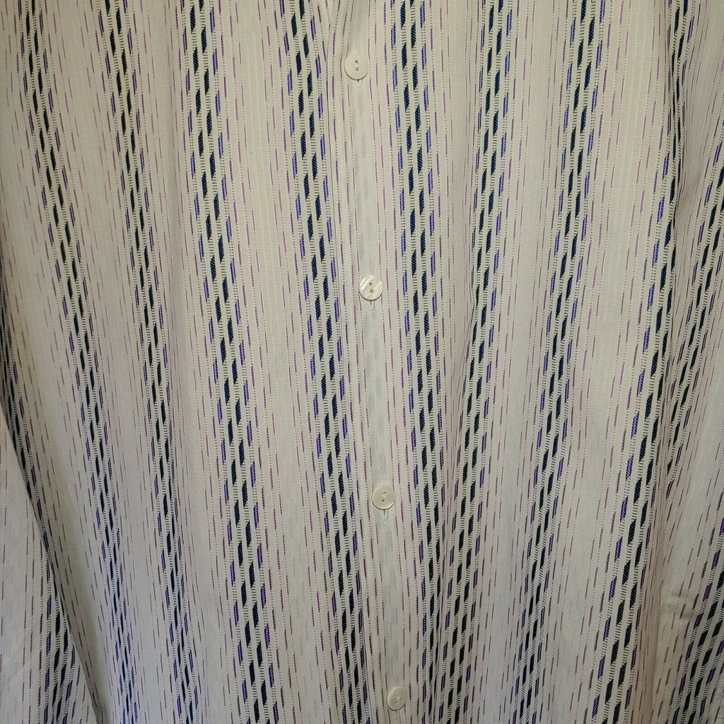 Jhane Barnes - Long Sleeve - Men's Medium Button Down Classic Fit
