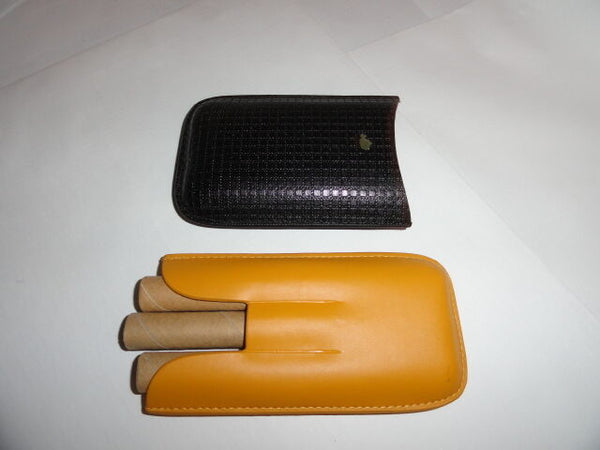 Black & Gold Leather Case