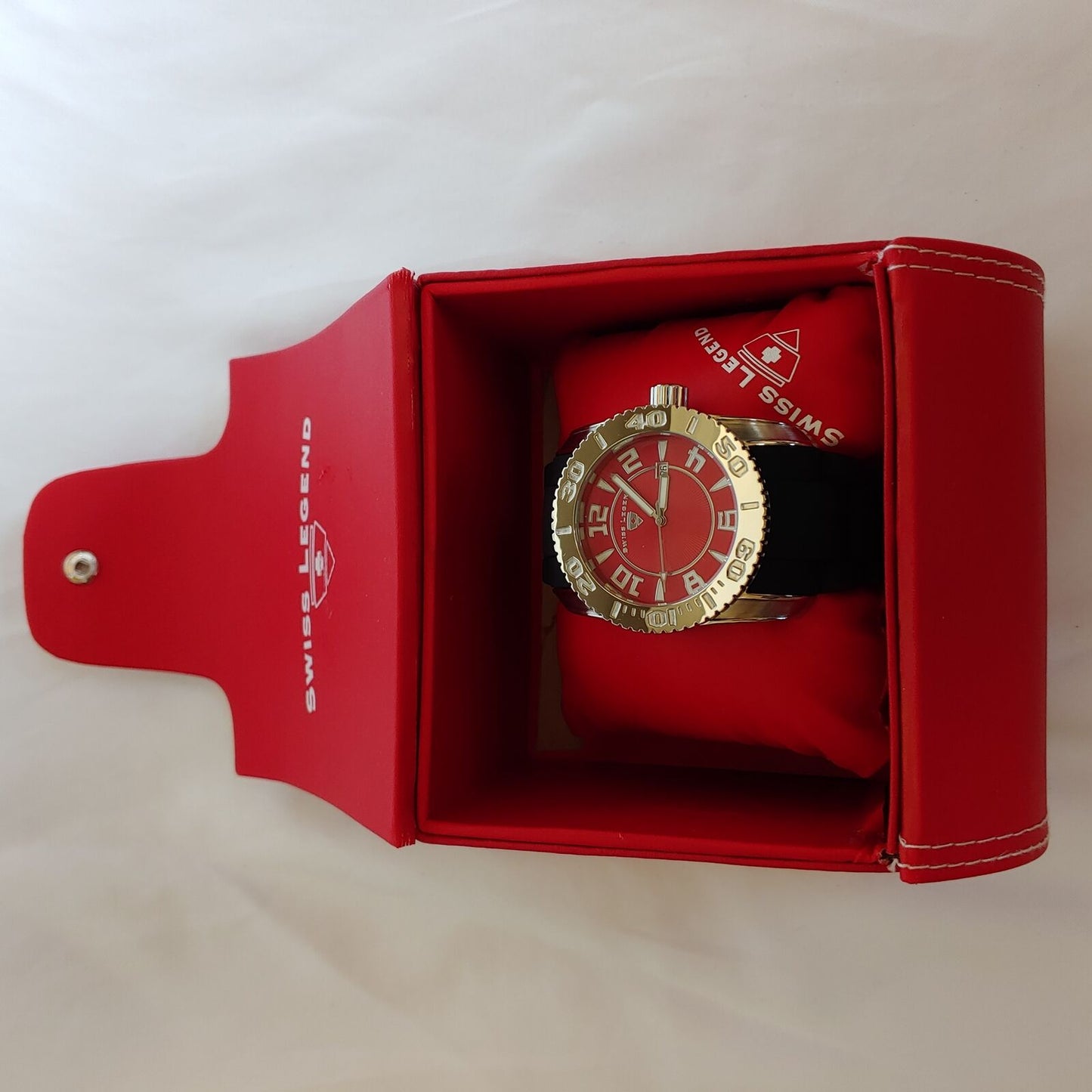Swiss Legend | Men's 20068-05 Commander Collection Red Dial Watch