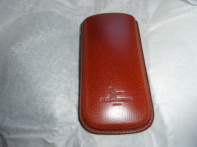 Pheasant Leather Eye Glass Case Xtra Wide