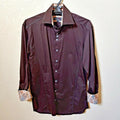 Deluxe Collection | Men's Black long sleeve Button down Casual Shirt | Sz. 3
