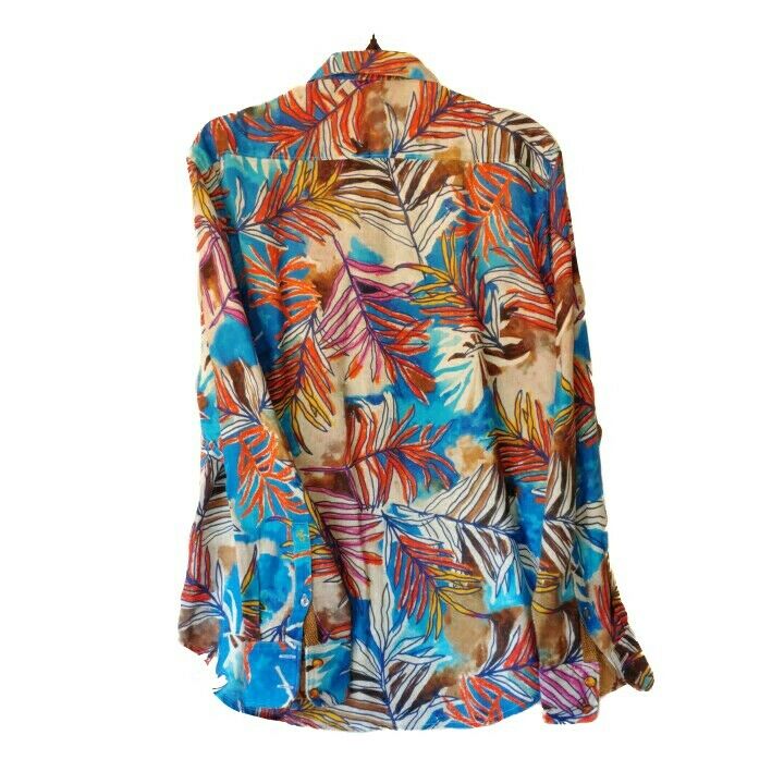 Robert Graham - Colorful Long Sleeve - Men's Medium Button Down Classic Fit