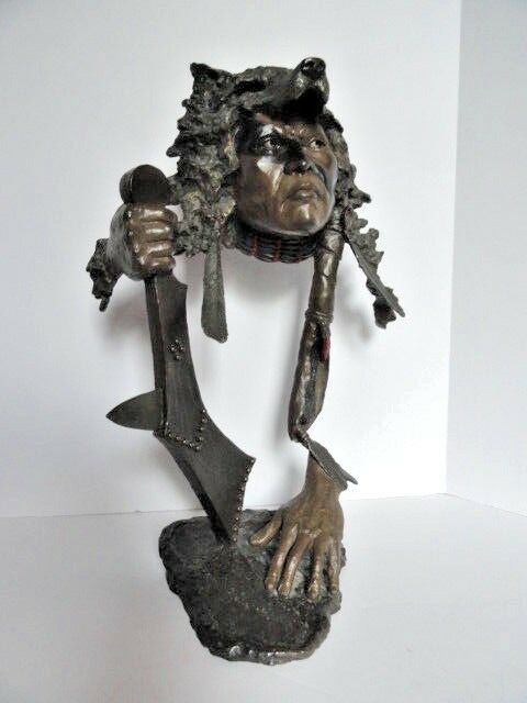 Mark Hopkins "I Have Seen Tomorrow" Limited Edition Bronze Sculpture