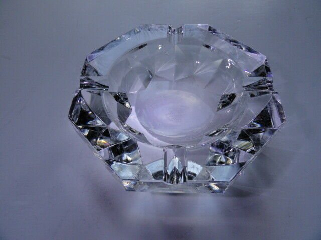 Baccarat Crystal Ashtray