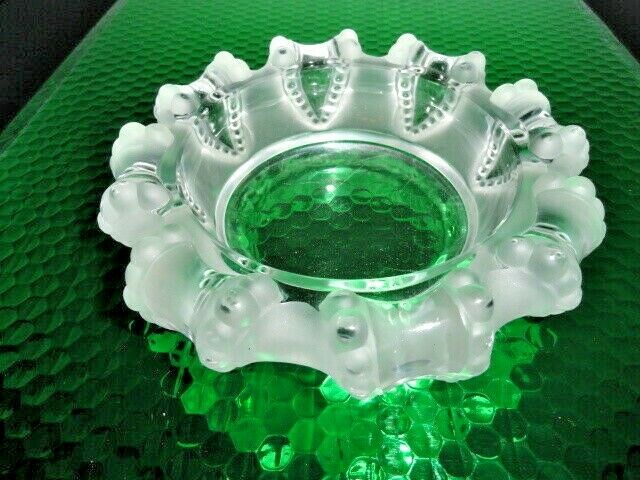 Lalique Cannes crystal ashtray