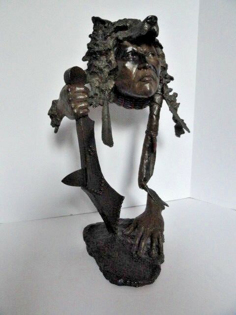 Mark Hopkins "I Have Seen Tomorrow" Limited Edition Bronze Sculpture