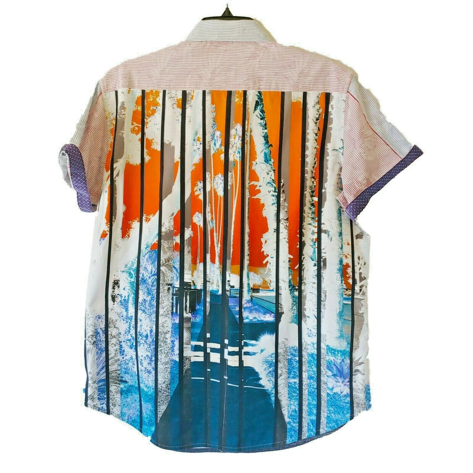 Robert Graham LIMITED EDITION Medium Printed Sport Shirt Classic-Fit