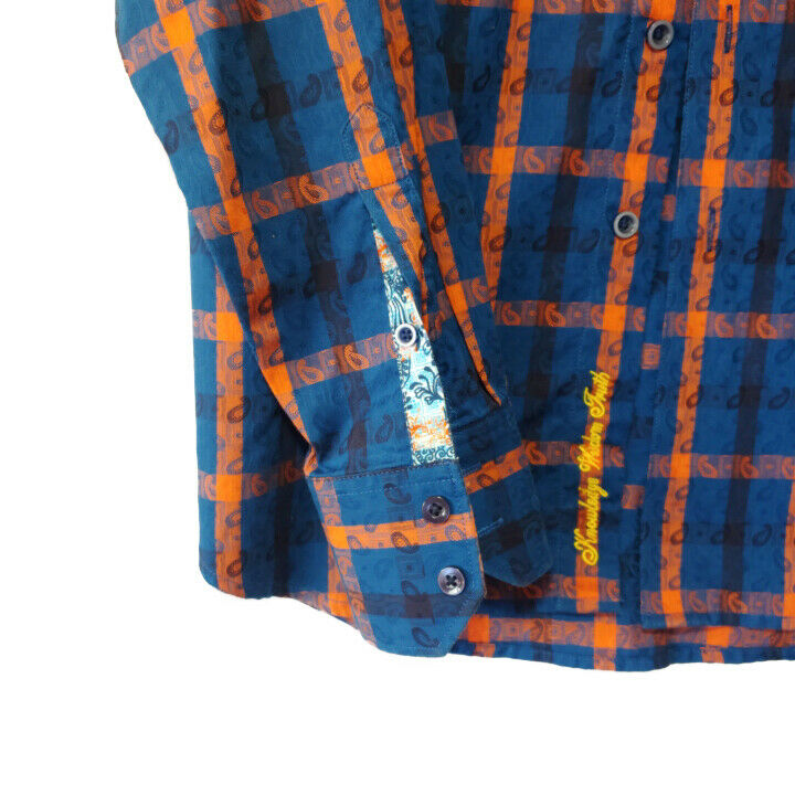 Robert Graham - Colorful Long Sleeve - Men's Medium Button Down Classic Fit