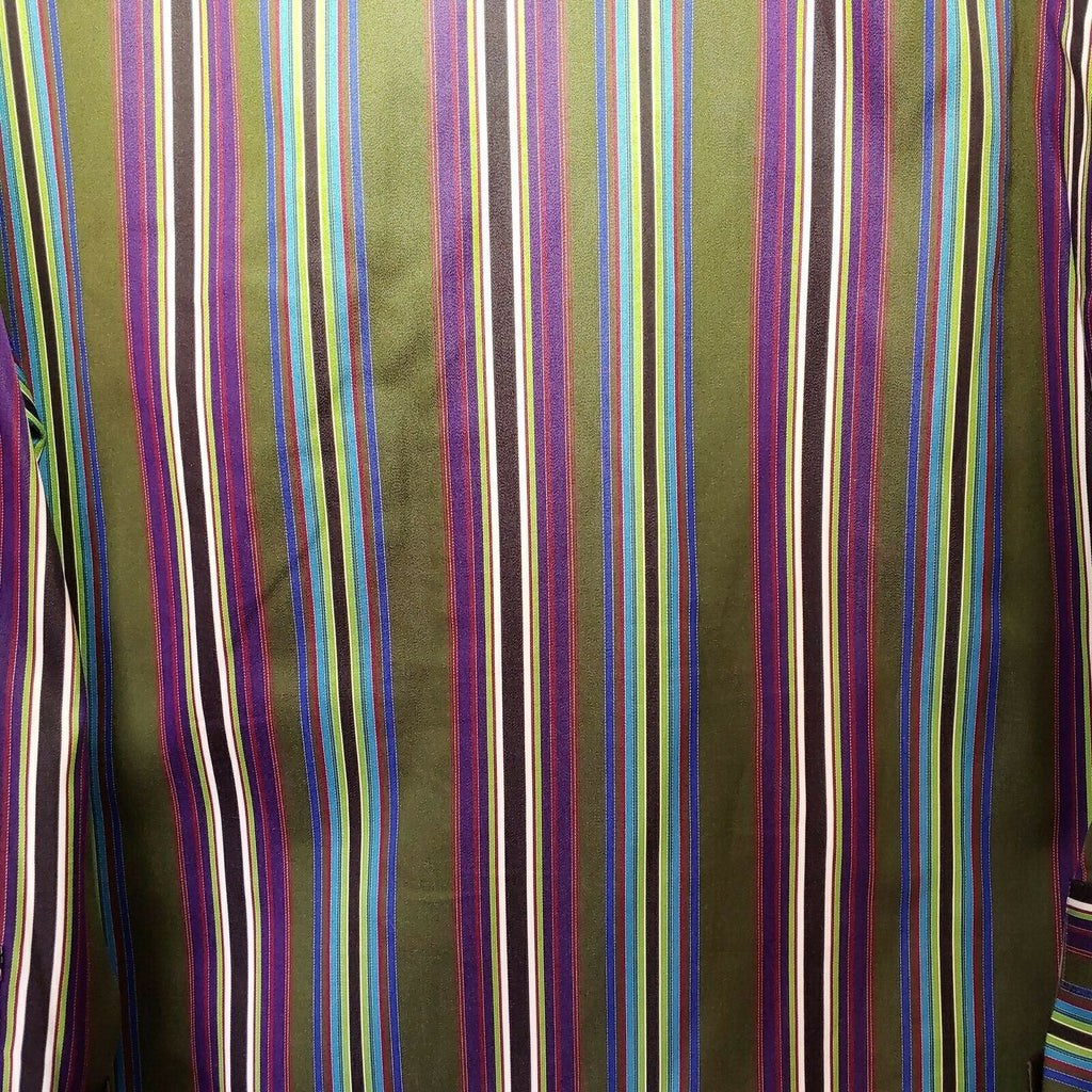 Robert Graham - Colorful Long Sleeve - Men's Medium Button Down Classic Fit
