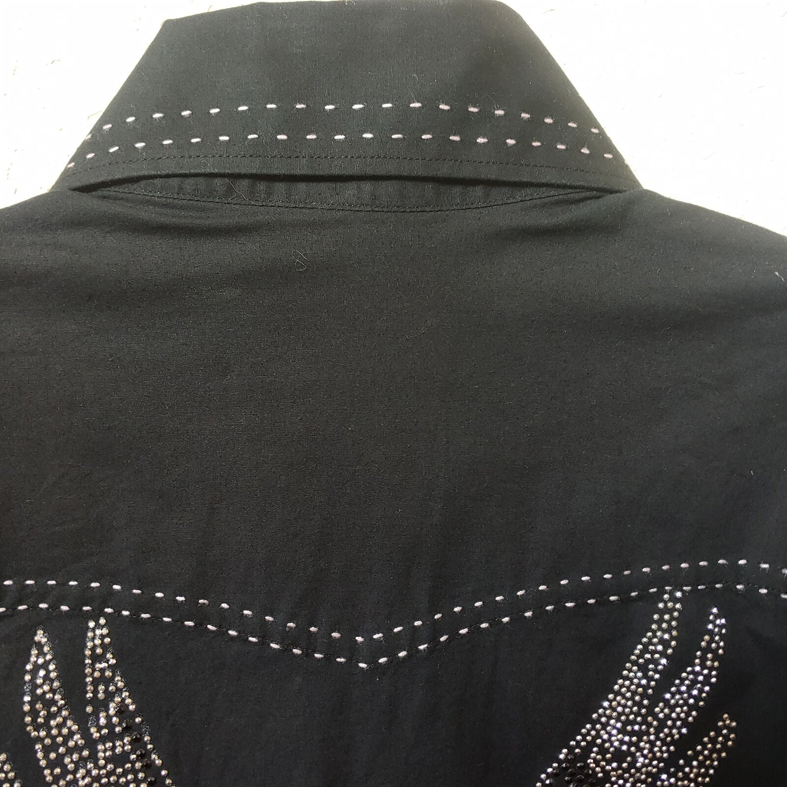 BC Men | Black Long sleeve Button down Casual Shirt | Medium