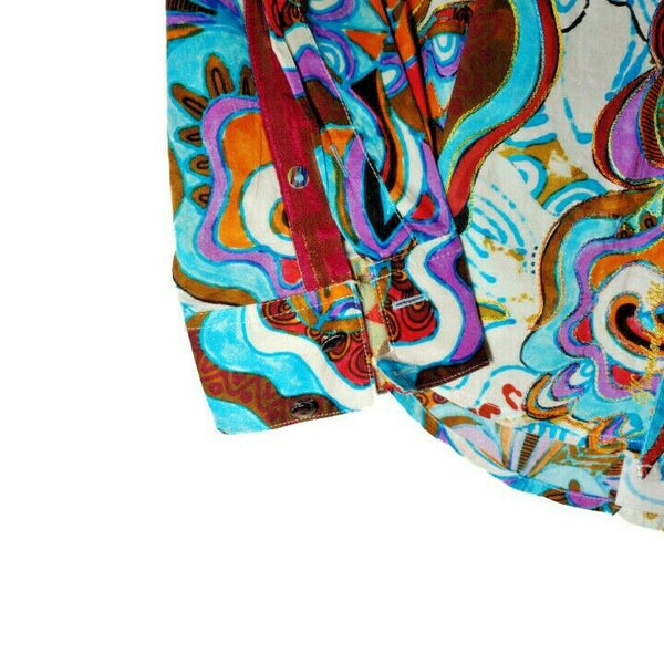 Robert Graham - Colorful Long Sleeve - Men's Medium Button Down Classic Fit