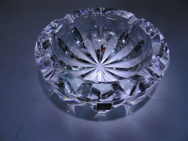 Saint Louis Clear Ashtray 7" diameter