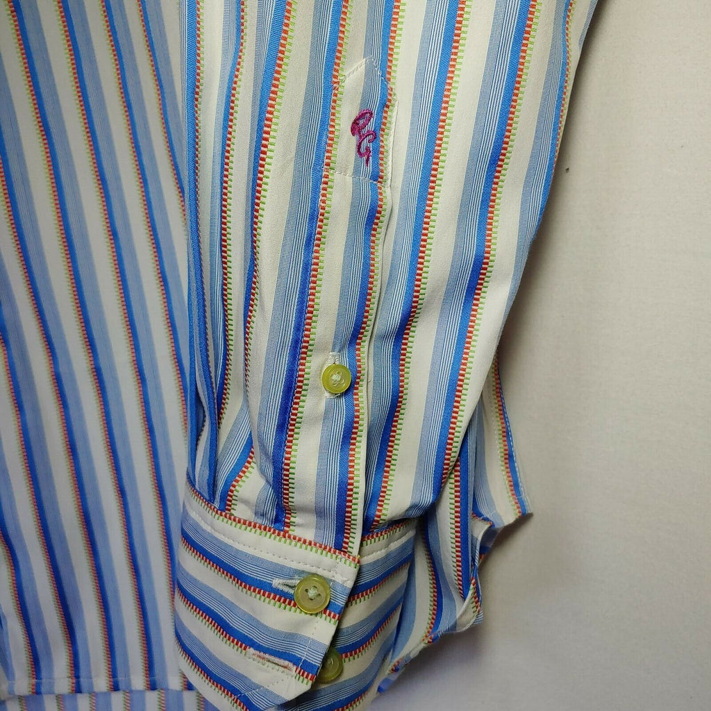 Robert Graham - Colorful Long Sleeve - Men's Medium Button Down Classic Fit