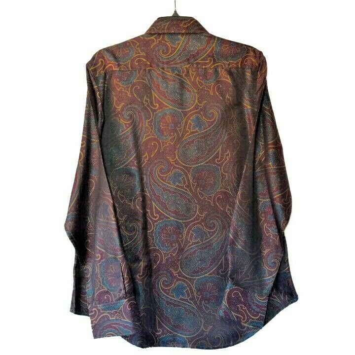 Robert Graham - Colorful Long Sleeve - Men's Medium Button Down Classic Fit