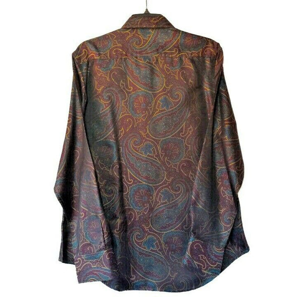 Robert Graham - Colorful Long Sleeve - Men's Medium Button Down Classic Fit