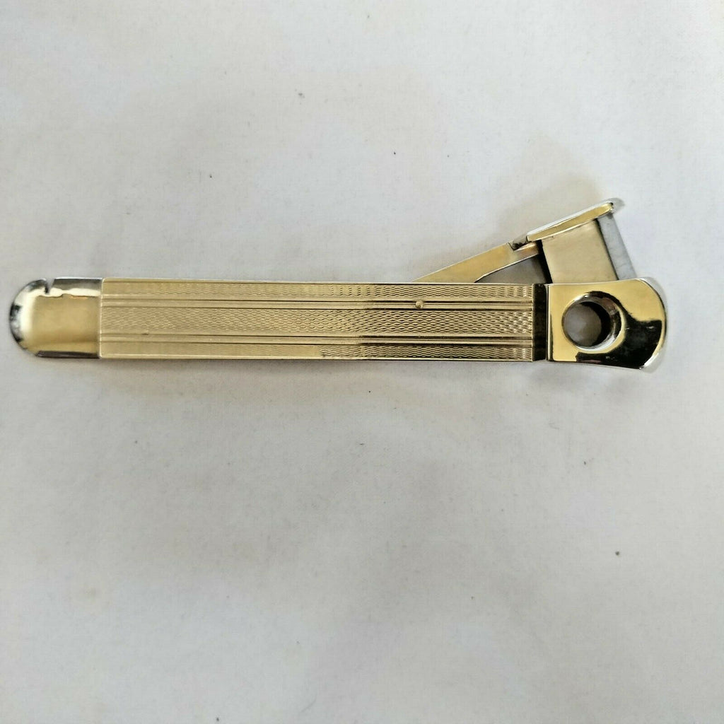 DETAILED METAL HANDLE CIGAR CUTTER DONATUS SOLINGEN GERMANY