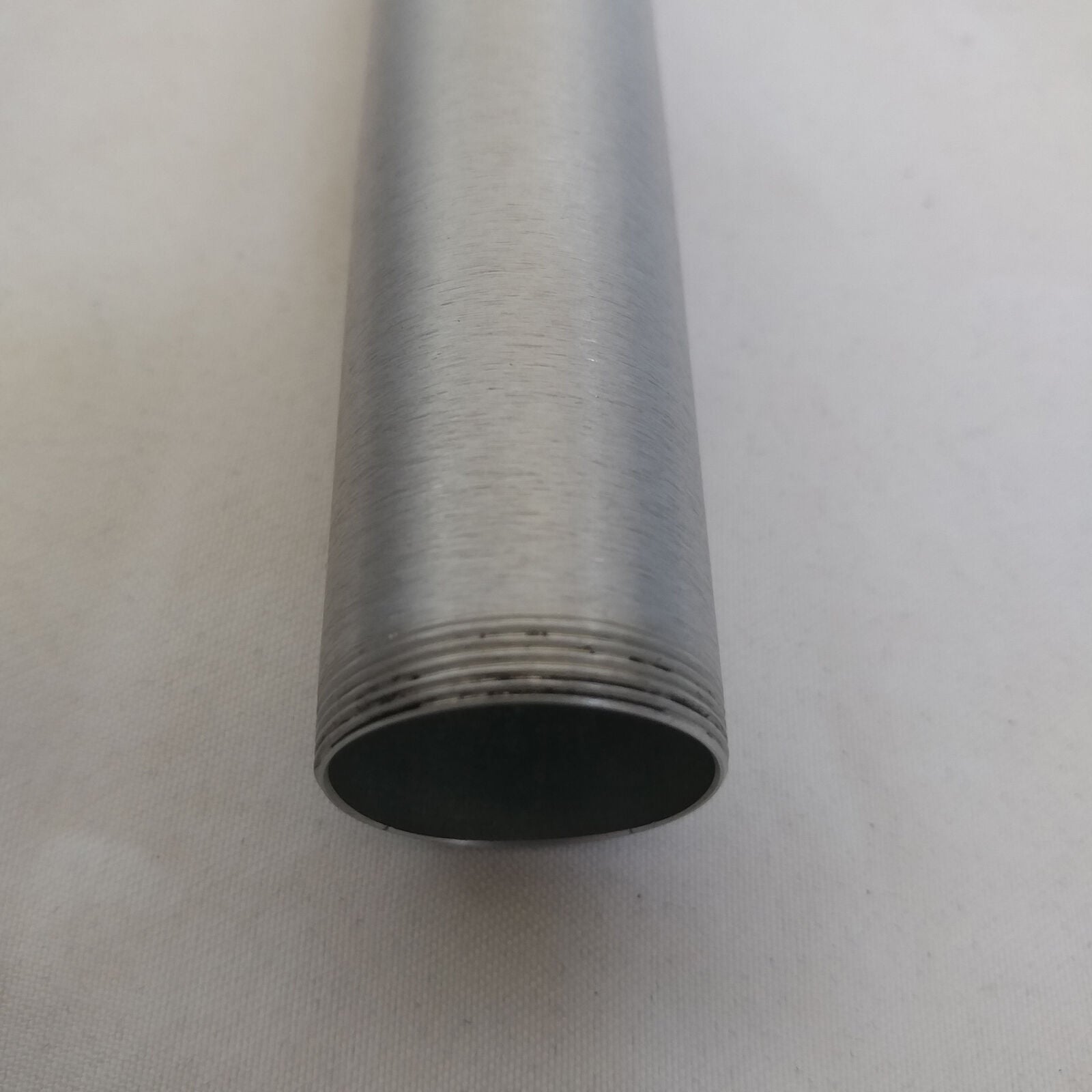 Cigar Classics | Travel Humidor Tube | Alum with Black Leather Holding Case