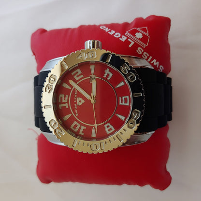 Swiss Legend | Men's 20068-05 Commander Collection Red Dial Watch