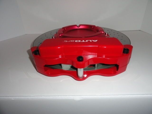 Auto Art Brake Disc Anodized Red Ashtray