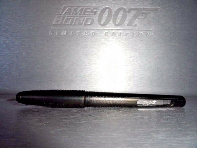 S.T. Dupont James Bond Spectre 007 Black PVD Fountain Pen