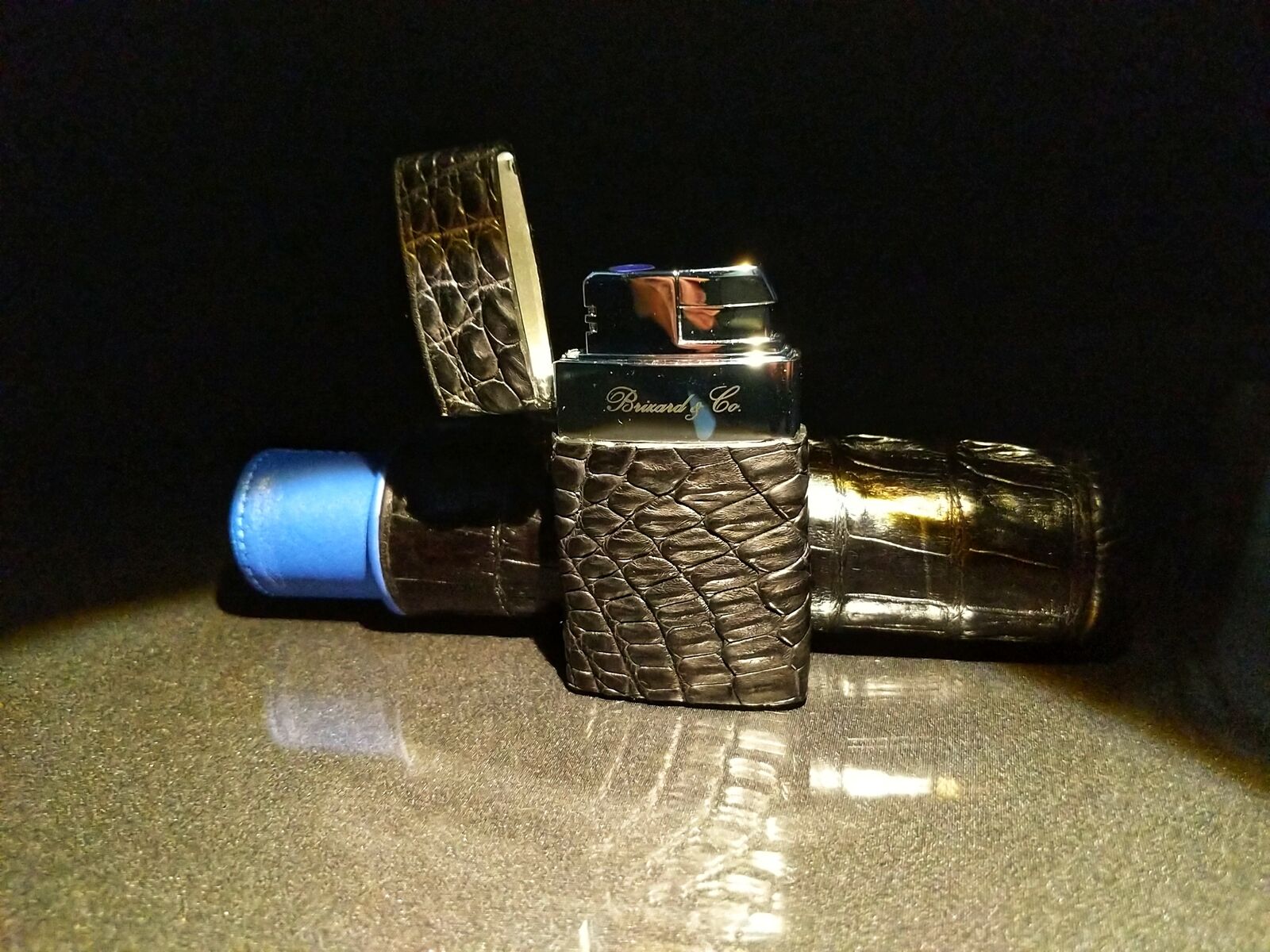 Brizard and Co Cutter , Holder and Lighter Combo