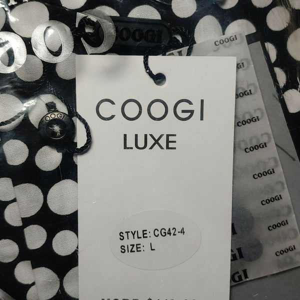Coogi Luxe | Black & White | Men's Large | Style: CG42-4