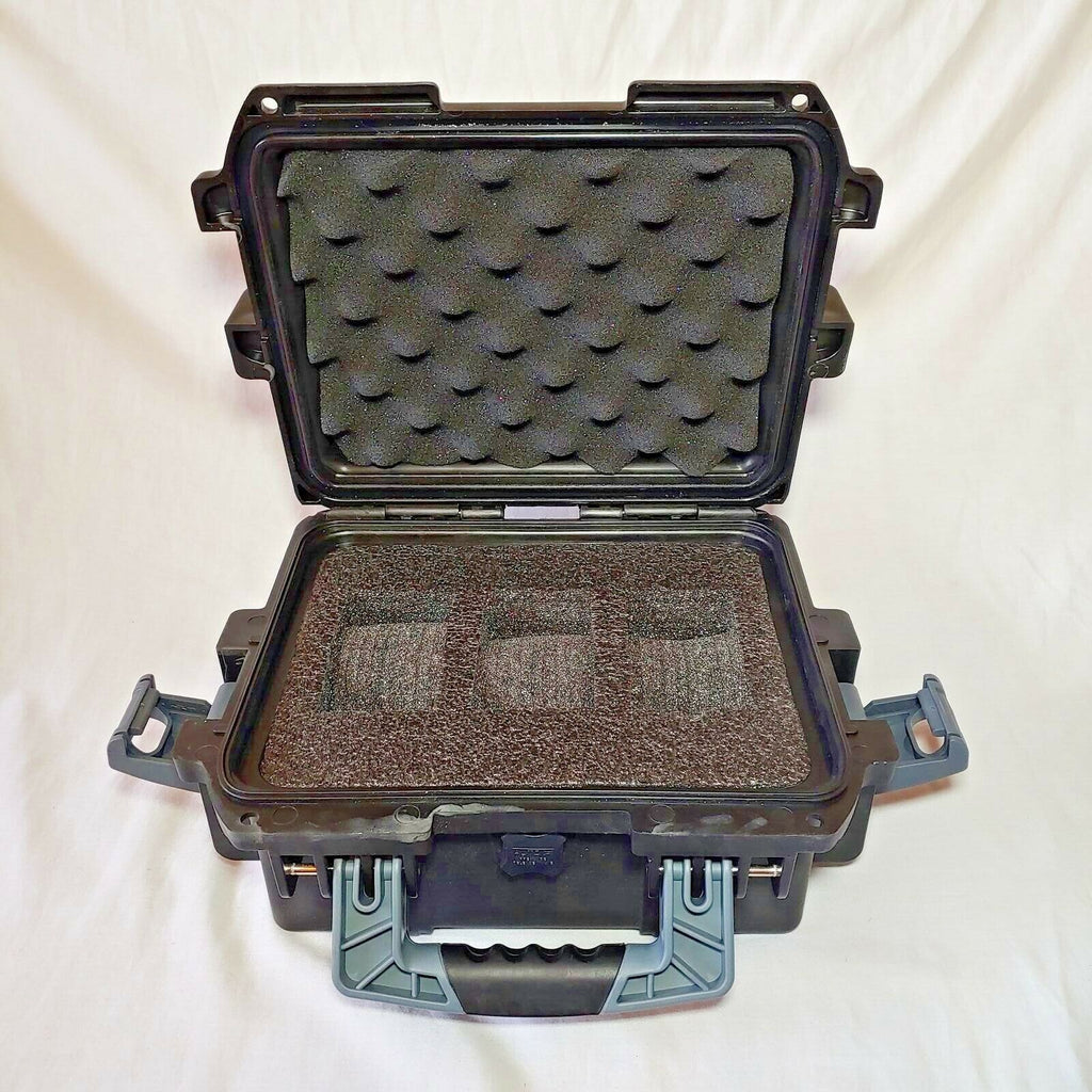 Invicta IG0097-SMIS-B 3 slot Black Plastic Watch Box Case