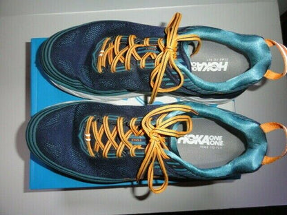 Hoka One One Bondi 6 Black Iris / Storm Blue Tennis Running Men's Size 12.5"