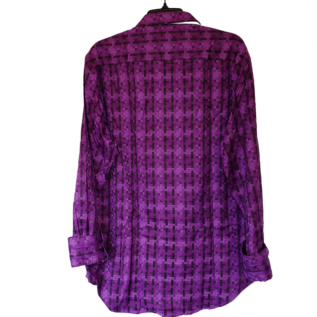 Robert Graham - Colorful Long Sleeve - Men's Medium Button Down Classic Fit