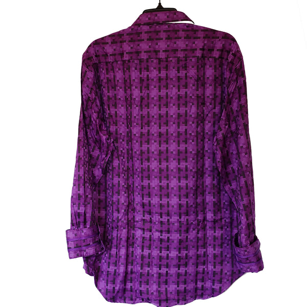 Robert Graham - Colorful Long Sleeve - Men's Medium Button Down Classic Fit